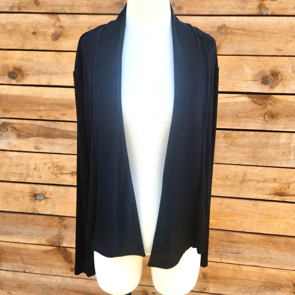 💥💥Black CHICOS travlers cardigan open front